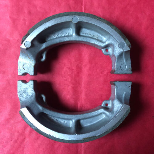 thumbnail image 2 of Genuine Caltric Rear Brake Shoes For Kawasaki KL250 & KLR250 (1978-1979) – Direct Fit Replacement 2 of 5