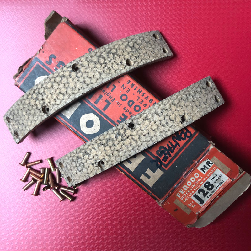 Panther - Vintage Motorcycle Brake Linings - J28
